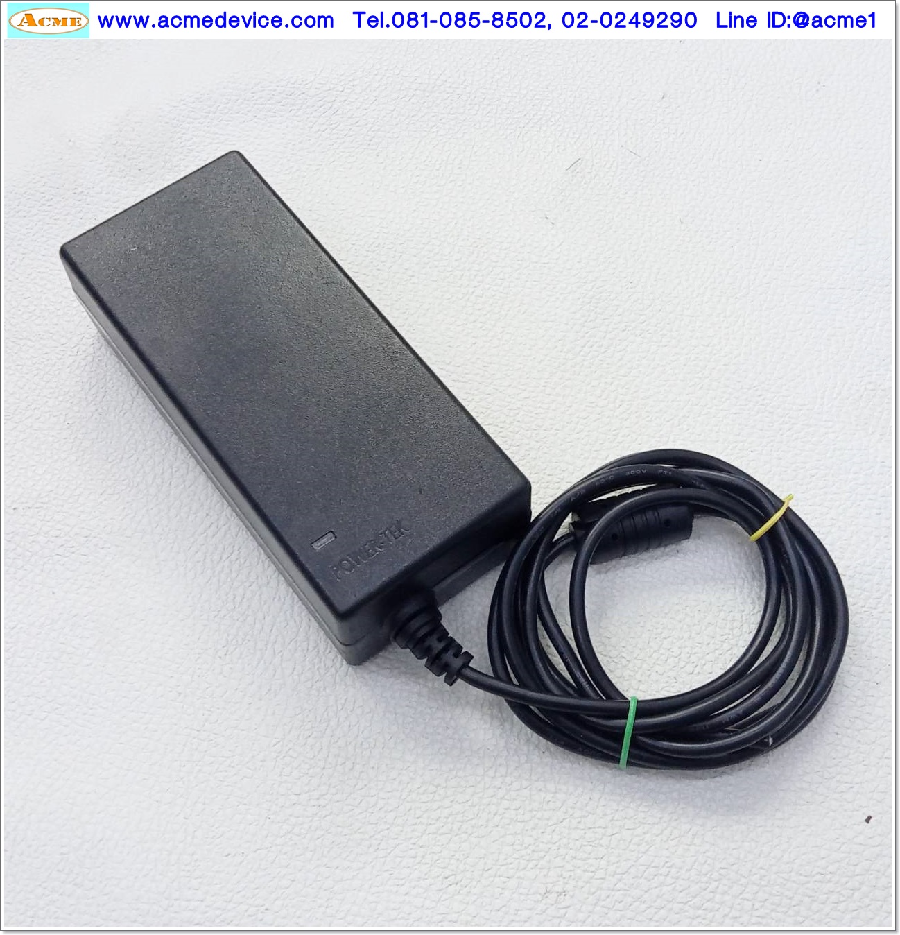 Power Supply POWER-TEK รุ่น SW60-24002500-WH8, Output 24Vdc, 2.5A, 60W