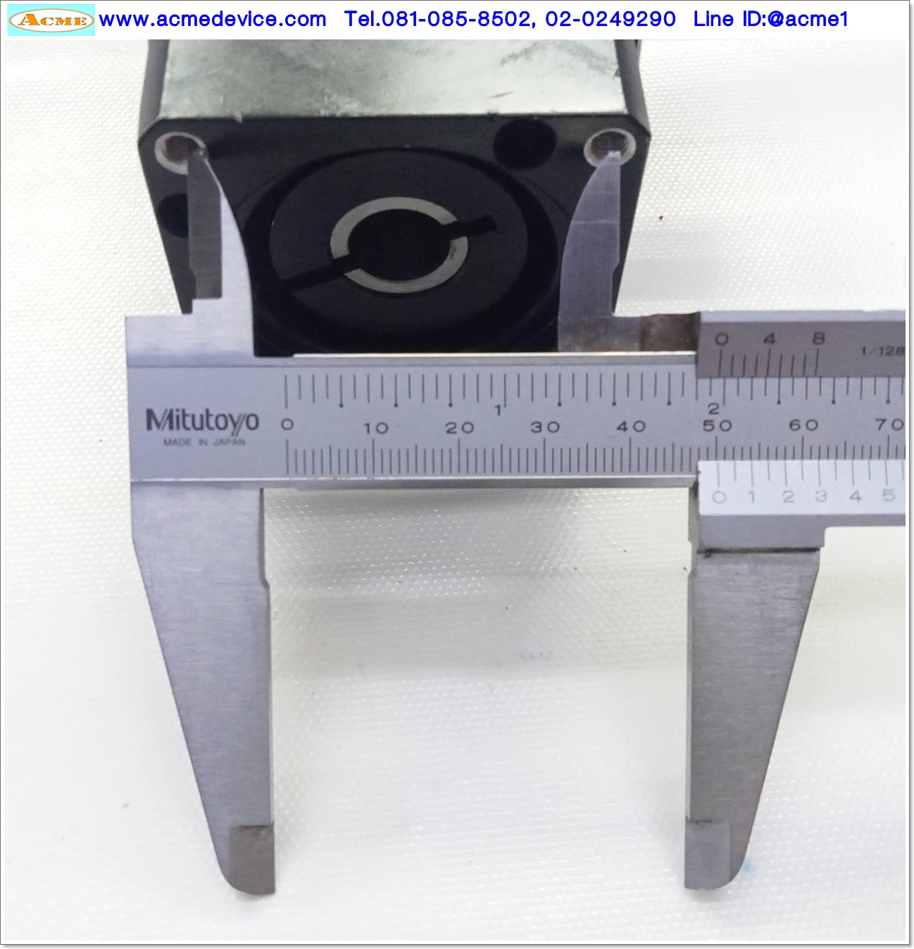 Gear Head JWD รุ่น RAS060-5 P2, Ratio 5:1, (เพลาเข้า 14mm, ออก 14mm.),for 200w, 400w