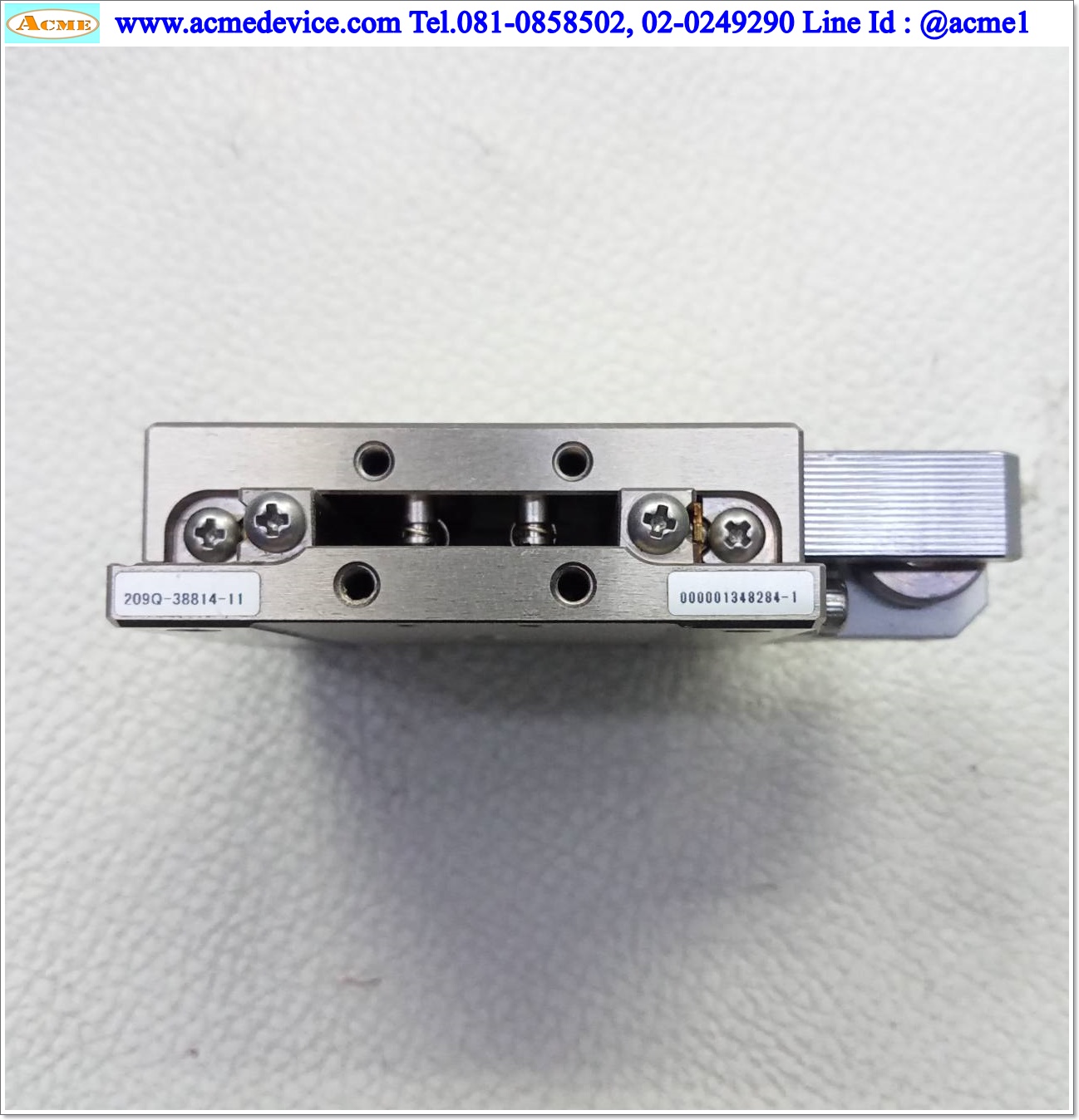 Linear Stage รุ่น 209Q-38814-11, 000001348284-1, ขนาด 50 x 50 mm., Stroke 20 mm.