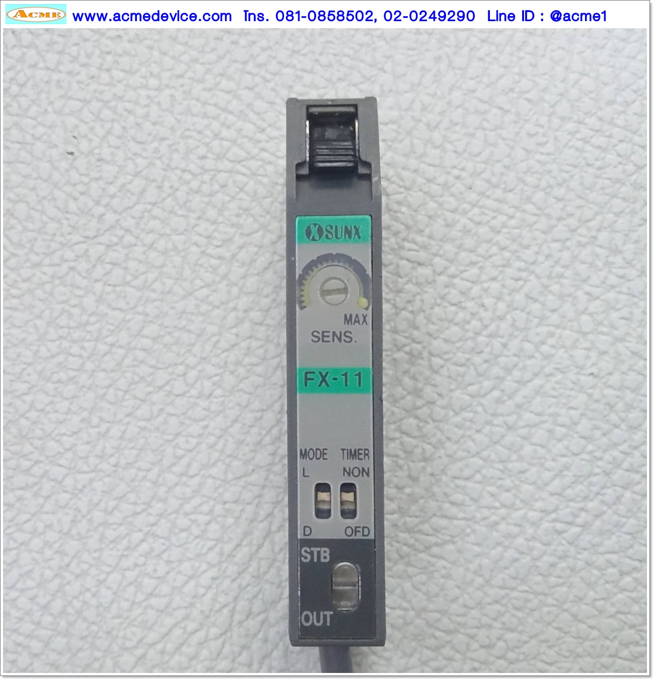 Fiber Amp Panasonic/SUNX รุ่น FX-11, NPN