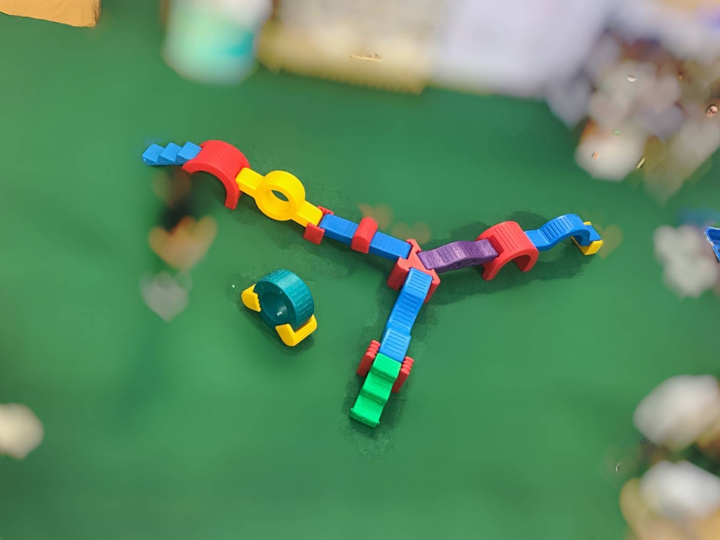 สะพานทางเดิน ทางเดินเสริมพัฒนาการ