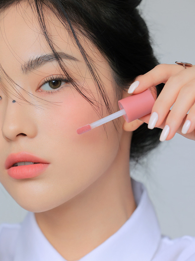 บลัชออนเนื้อลิควิด3CE Velvet Liquid Blush on 3.4g สี Ride for Me