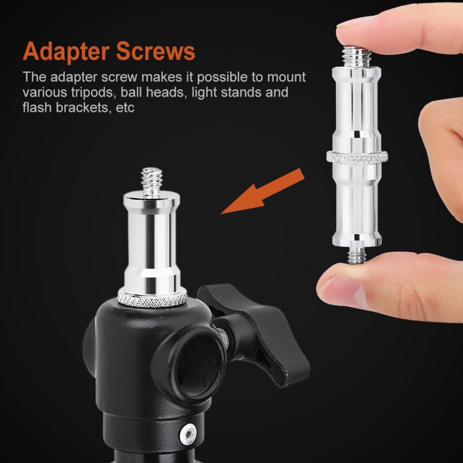 Adapter แปลงขนาดสกรู ต่อขาตั้งยึดกล้อง เหมาะสำหรับกล้องถ่ายภาพ กล้องถ่ายวิดีโอ เว็บแคม