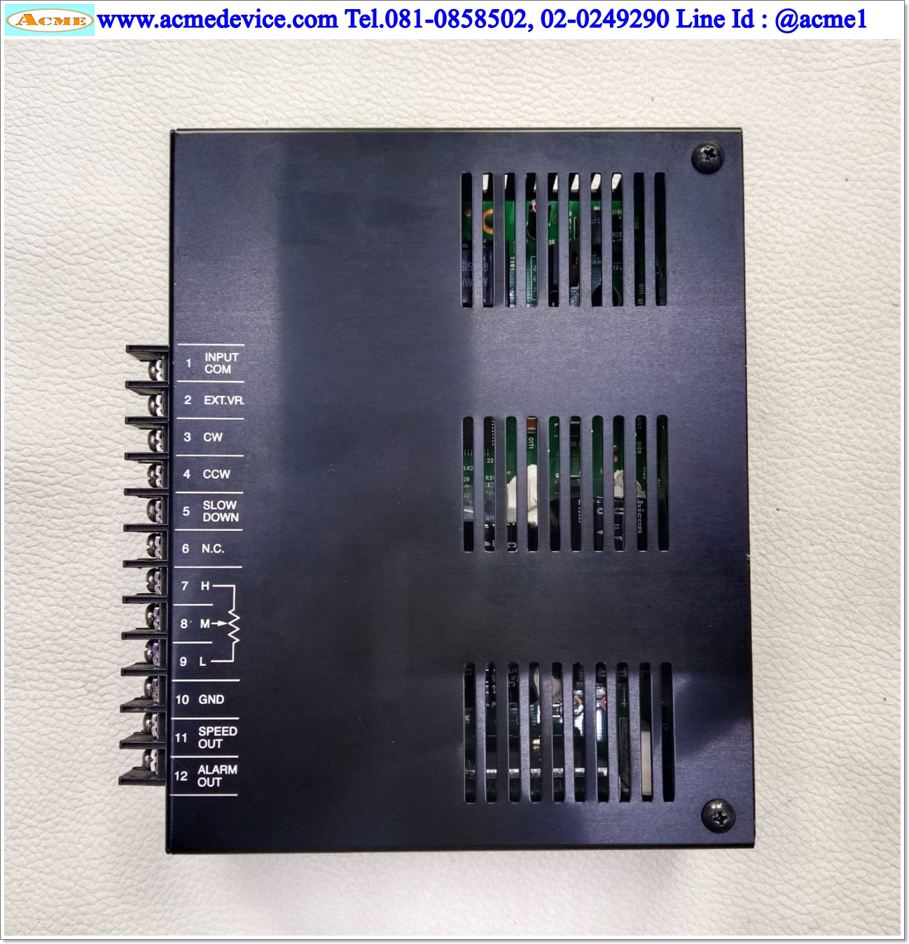 Brushless DC Driver Oriental รุ่น FBLD40C, AC200, 0.7A - แอคมี่ ดีไวซ์ ...
