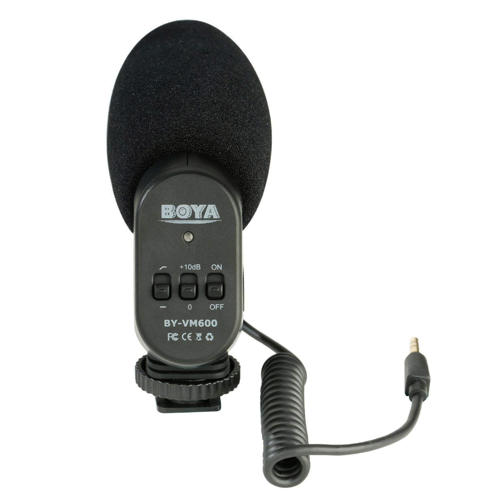 Microphone BOYA BY-VM600 Shotgun Microphone รับประกันศูนย์ไทย 1 ปี