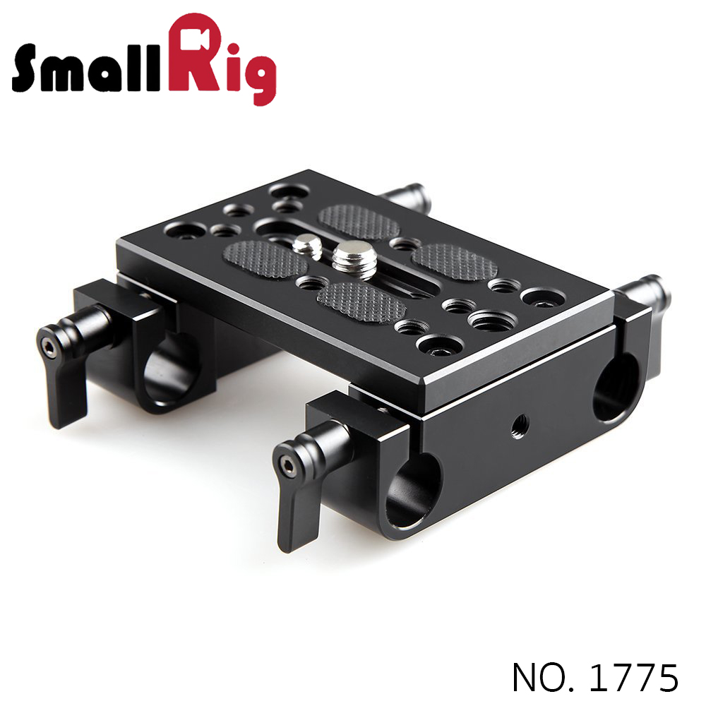 SMALLRIG® Baseplate with Dual 15mm Rod Clamp 1775 (ByOrder รอสินค้า2-3วัน)