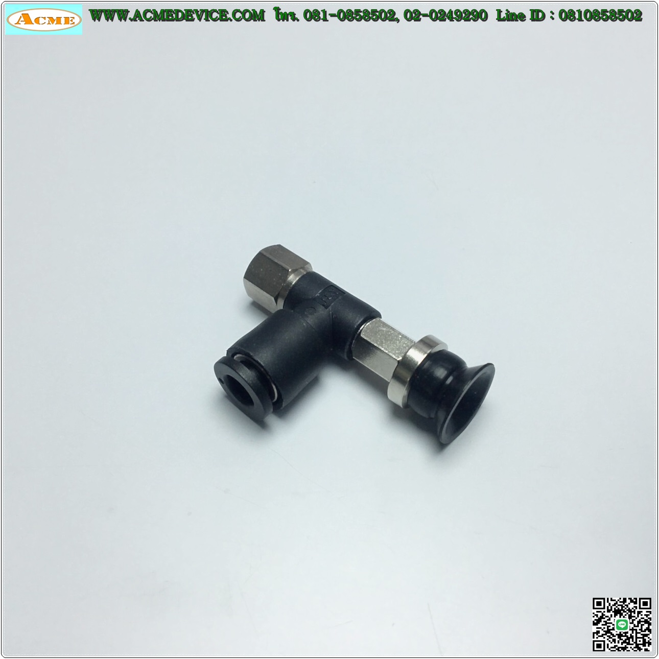 Vacuum Pad SMC รุ่น ZPR13UN-06-B5, Pad dia 13mm, Port size 6mm