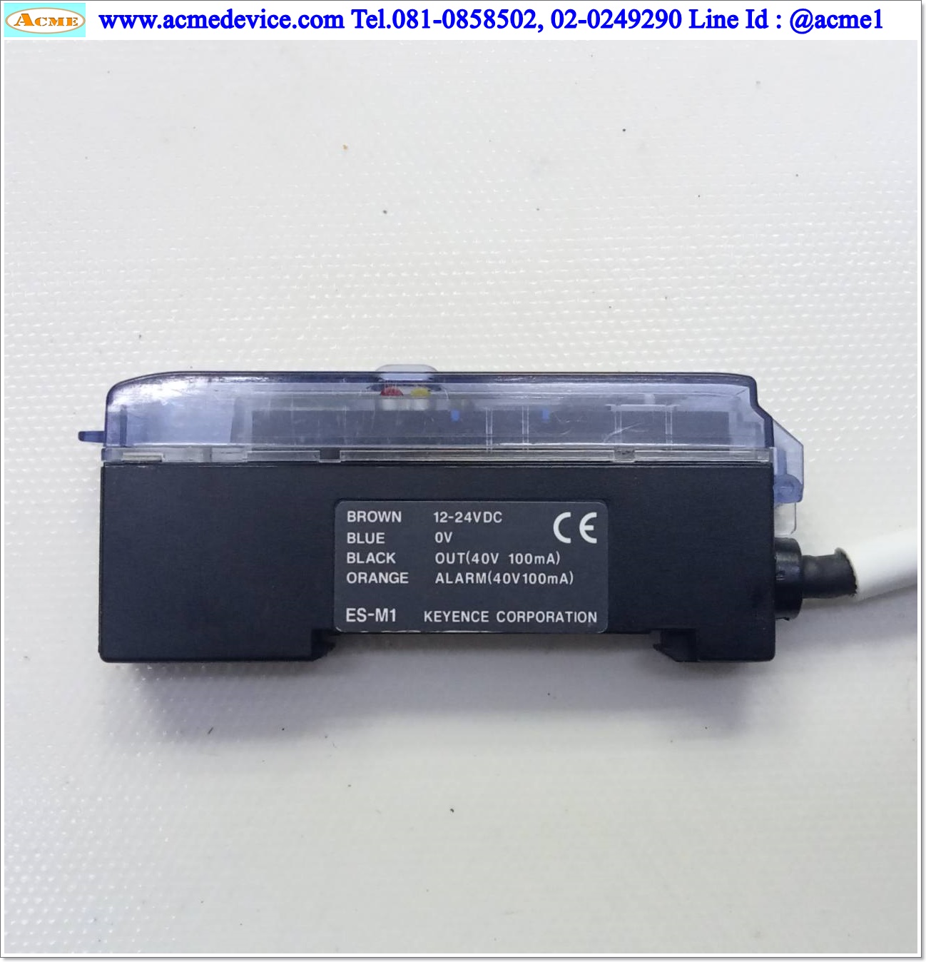 Proximity Amp Keyence รุ่น ES-M1, NPN