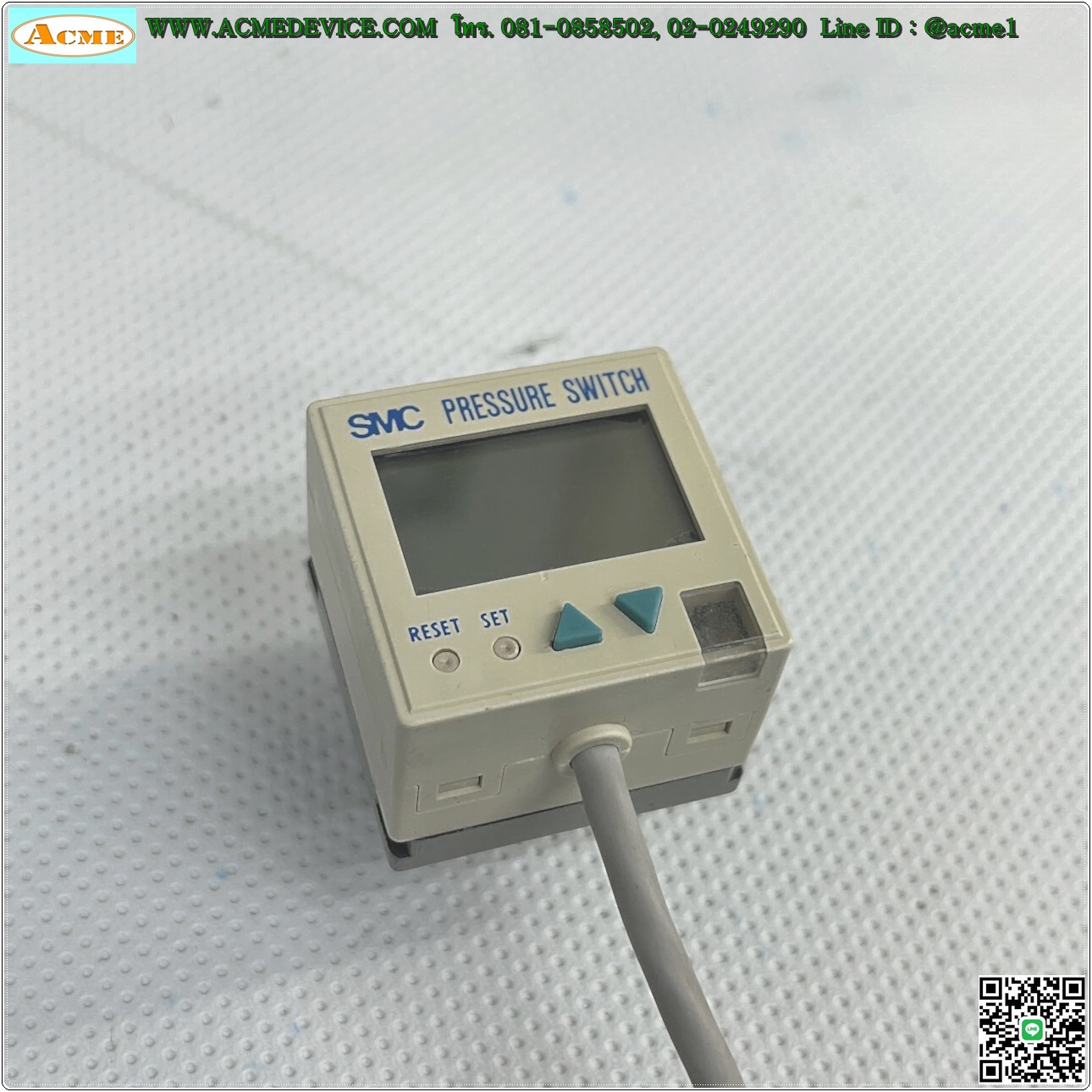 Pressure SMC รุ่น ISE4-01-25, 0 to 1MPa, NPN