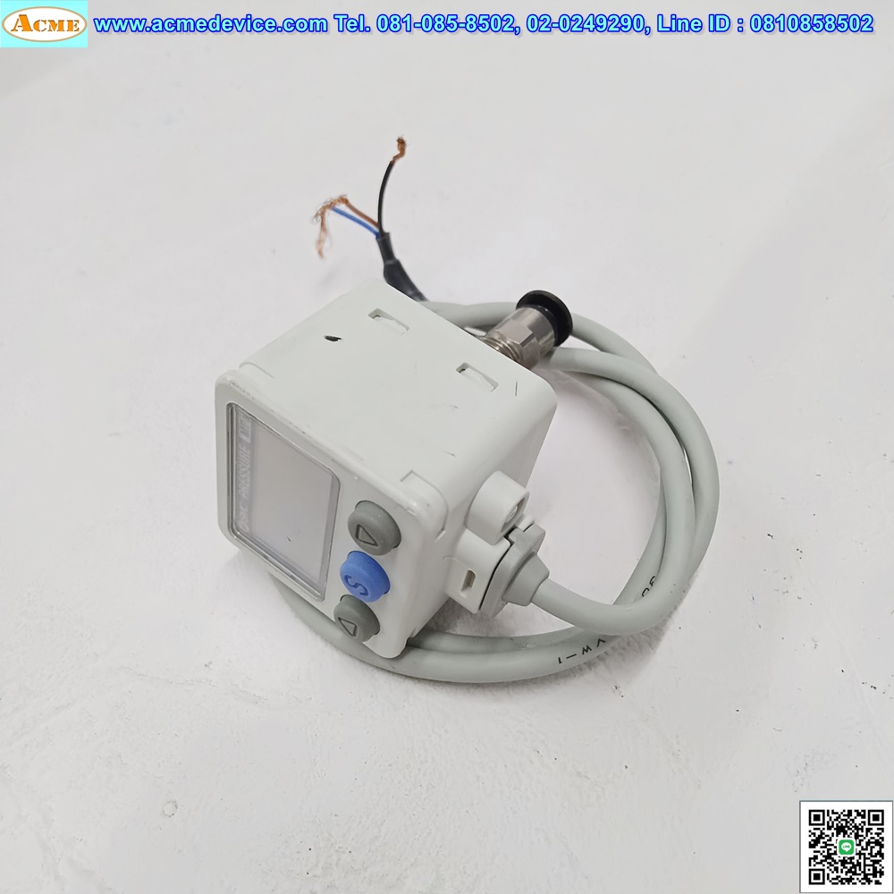 Pressure SMC รุ่น ISE40A-N01-R, 12-24VDC, -0.1 to 1MPa, NPN