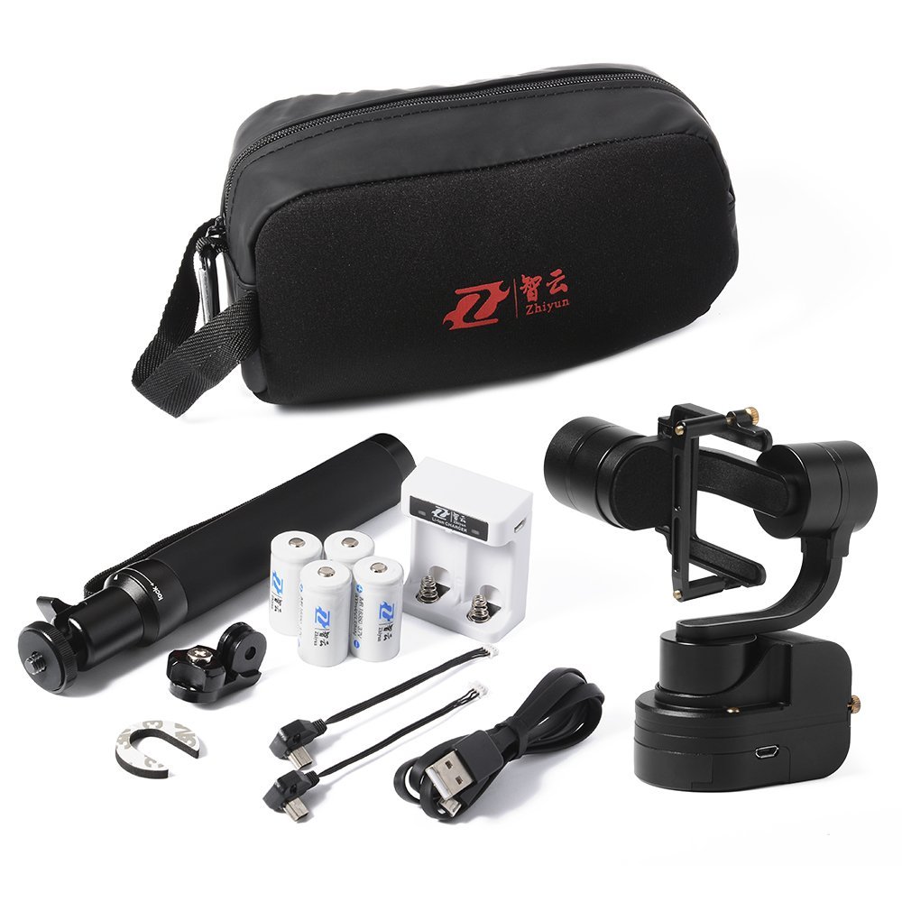 Zhiyun Rider-M 3 Axis Gimbal Stablizer สำหรับ GoPro Xiaomi Yi SJ4000