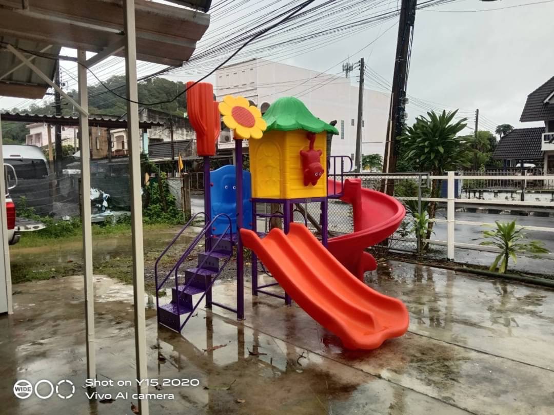 ชุด บ้านลิงน้อย เครื่องเล่นสนามกลางแจ้งและในร่มแสนสนุก