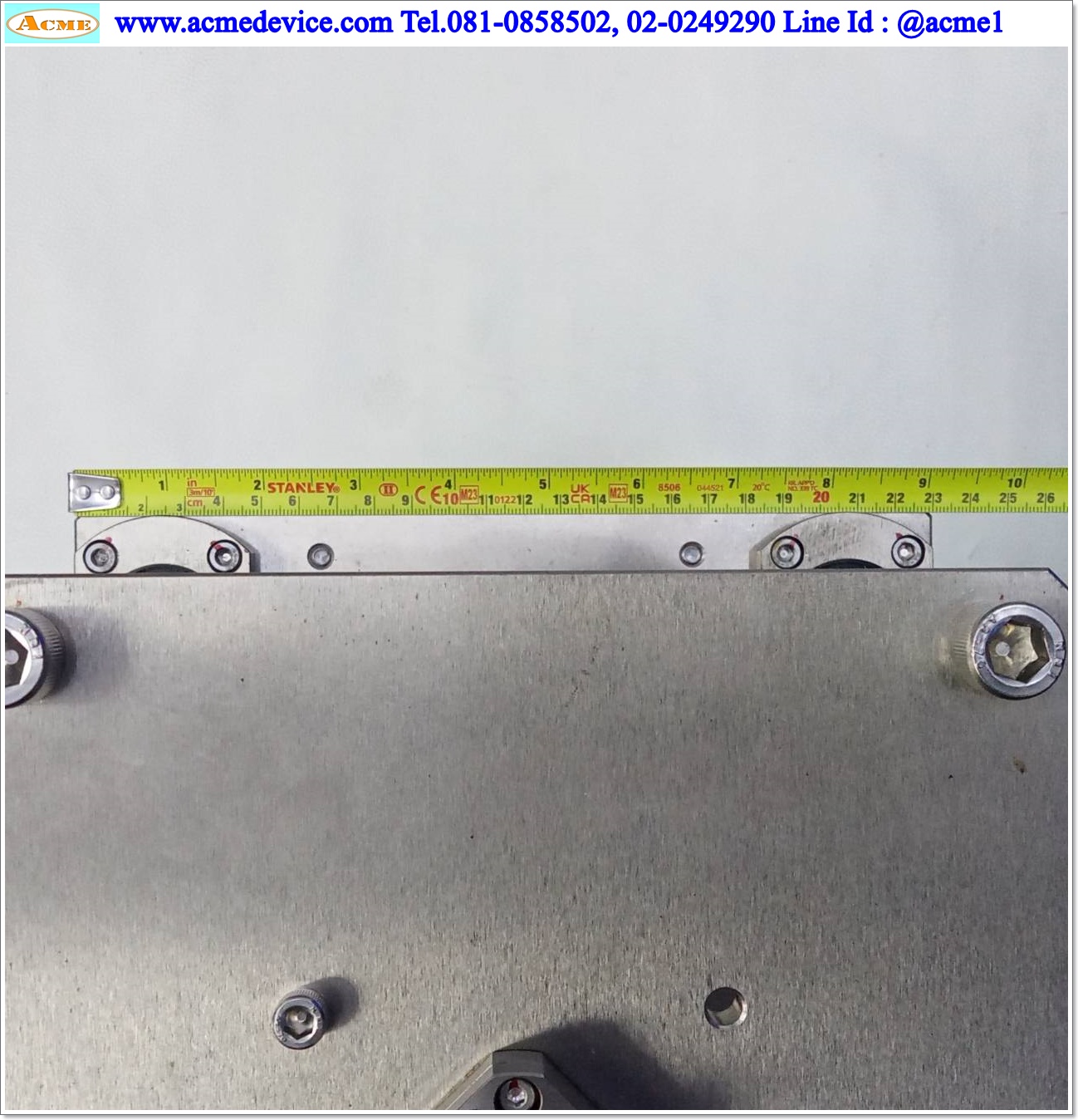แท่นปั๊ม Ball Screw ขนาด 230 x 260 x 450, Stroke 35 mm., Pit 5