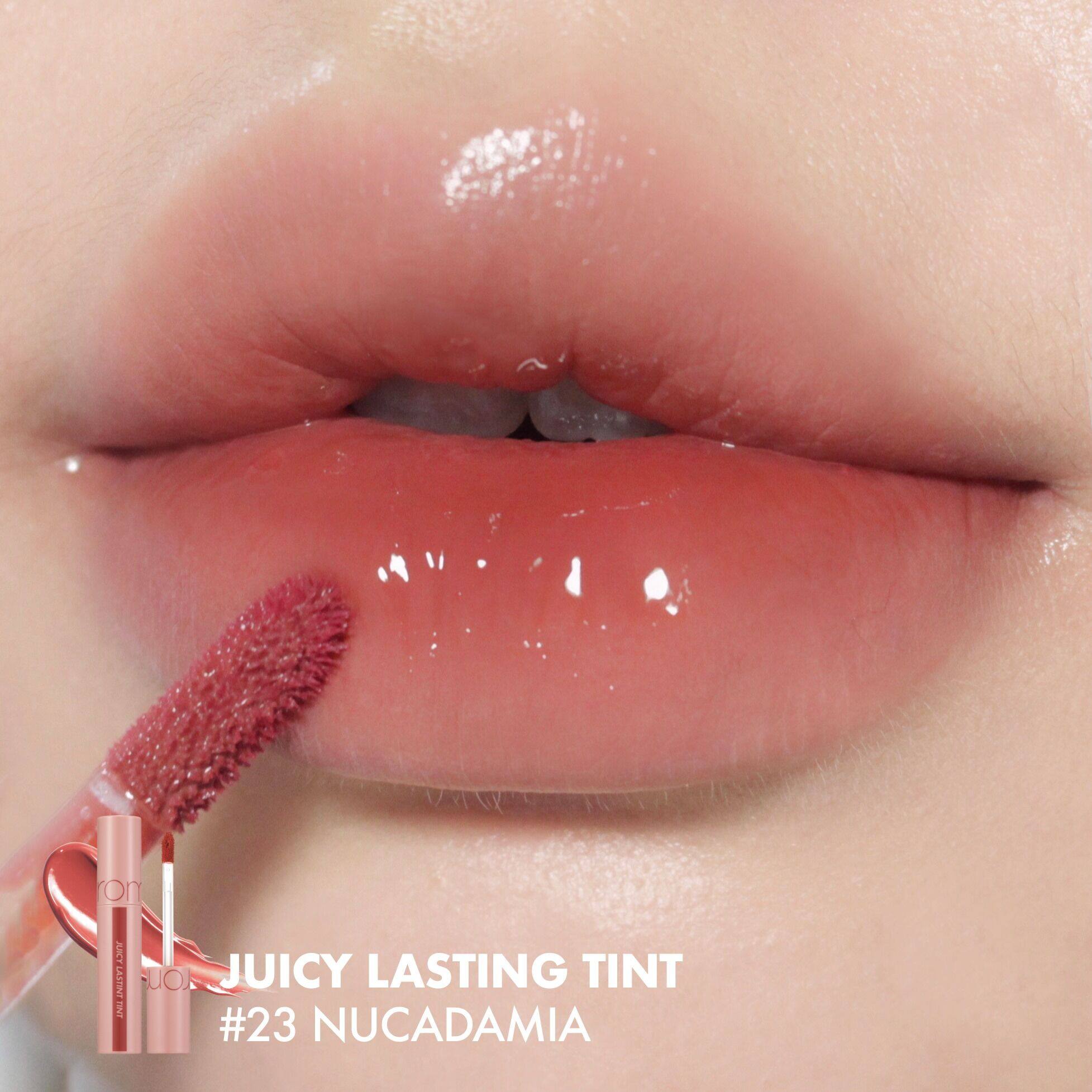 ลิปทินท์โรแมนด์ Romand Lip Juicy Lasting Tint สี 23 Nucadamia