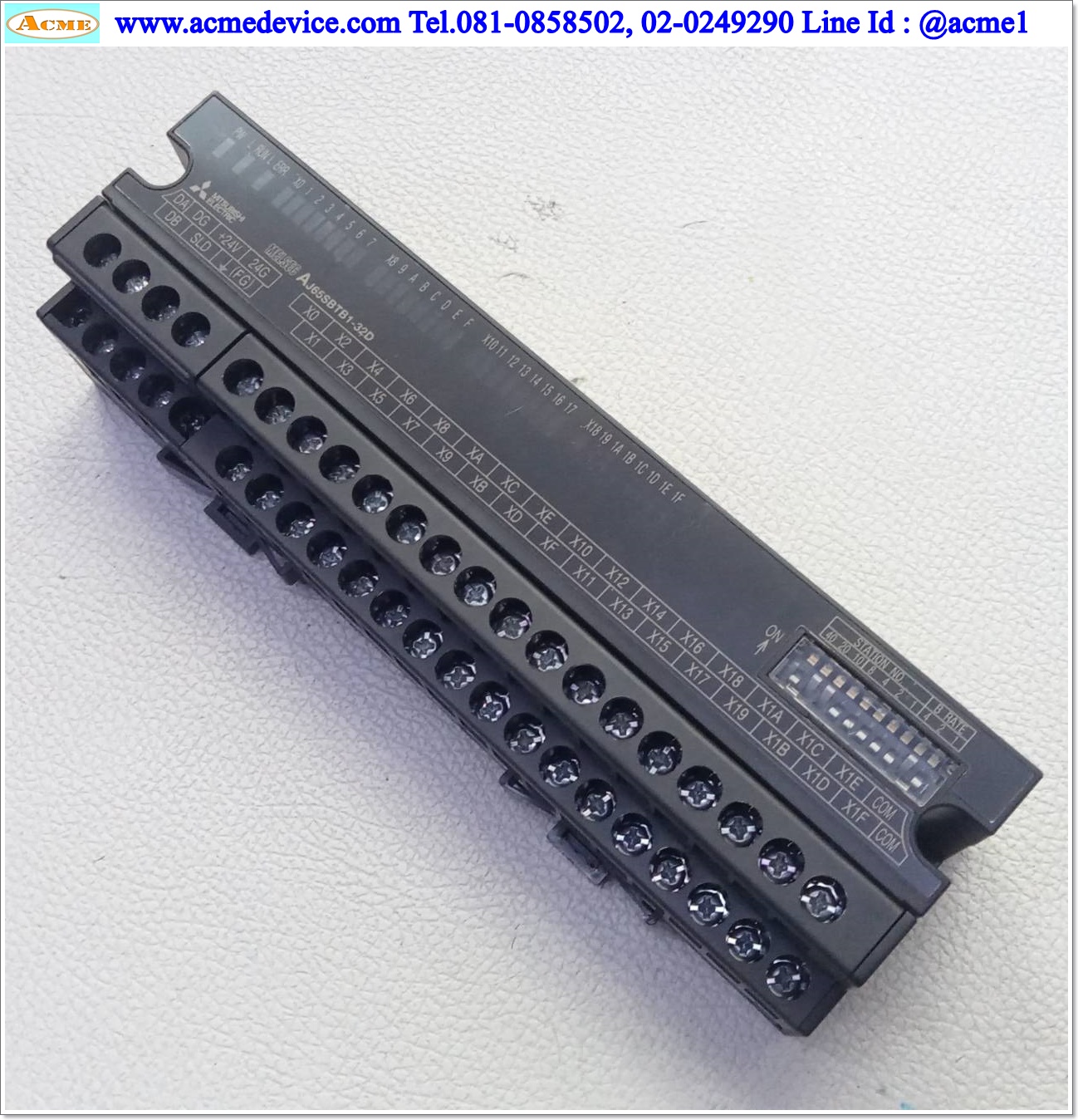 CC-Link Mitsubishi รุ่น AJ65SBTB1-32D, Input Unit