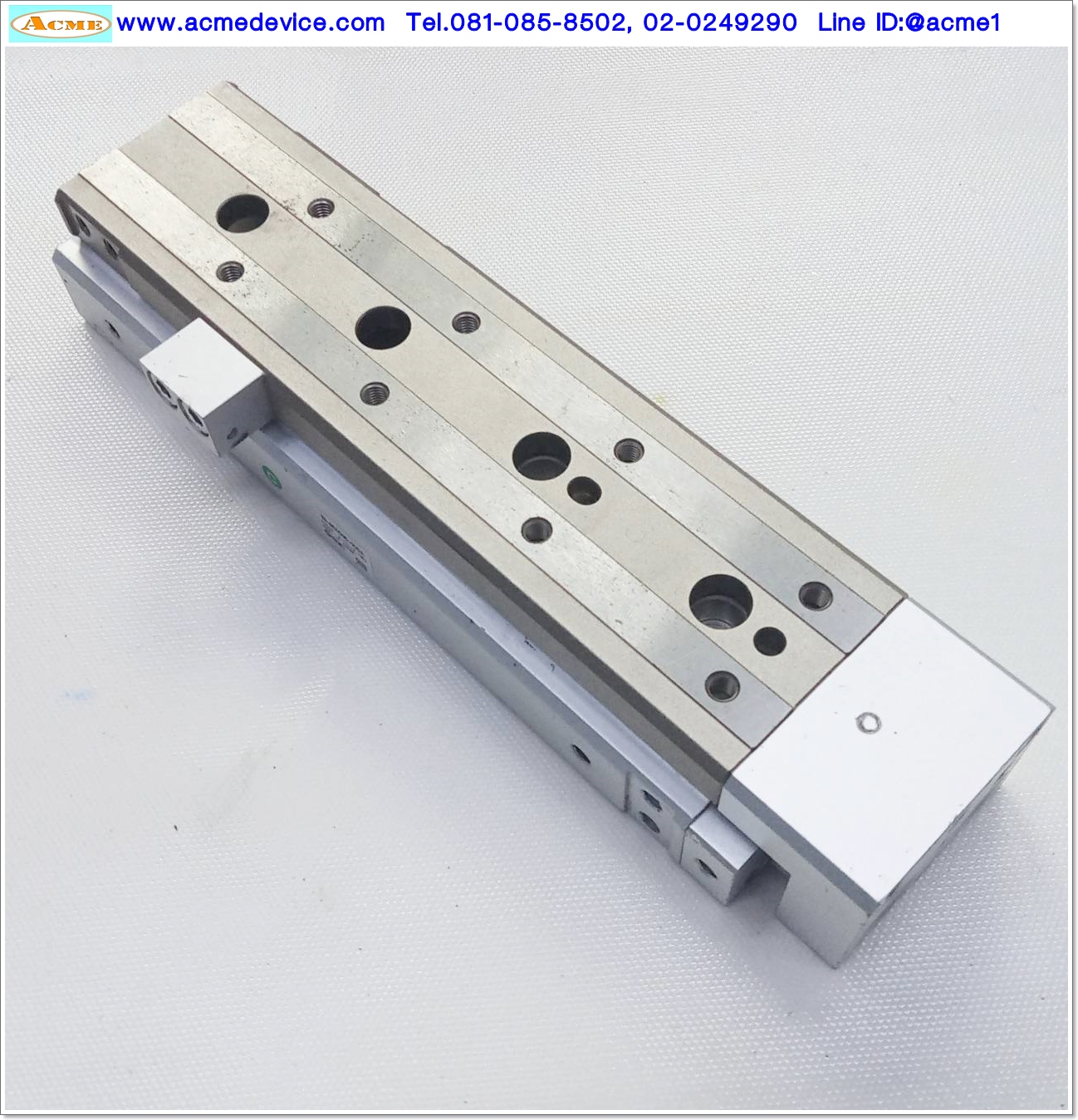 Guided Cylinder SMC รุ่น 13-MXQ16-100A, Bore 16 mm., Stroke 100 mm.