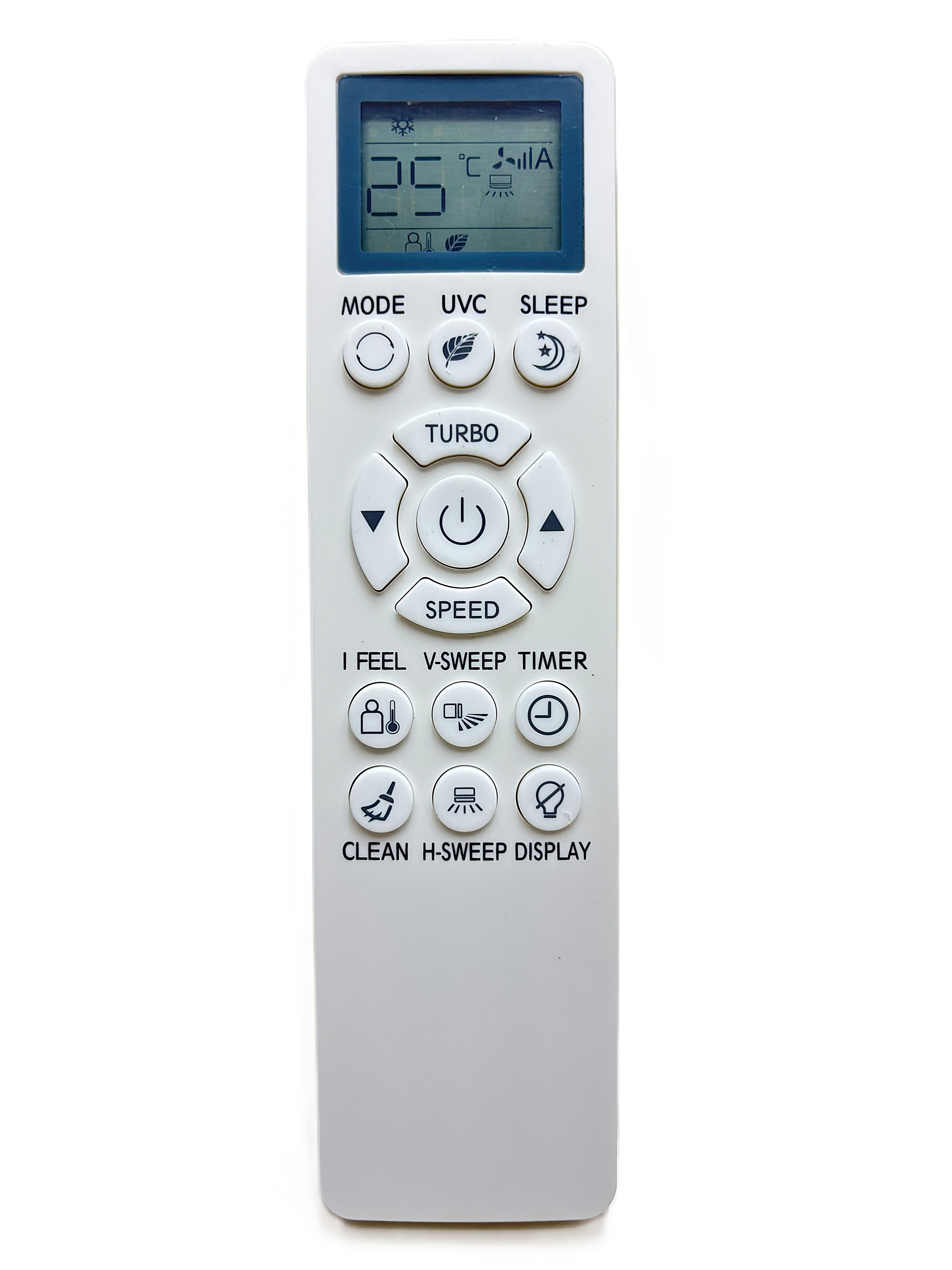รีโมทแอร์ CHIQ รุ่น KKG23B-C5 ใช้กับรีโมทตรงรุ่น