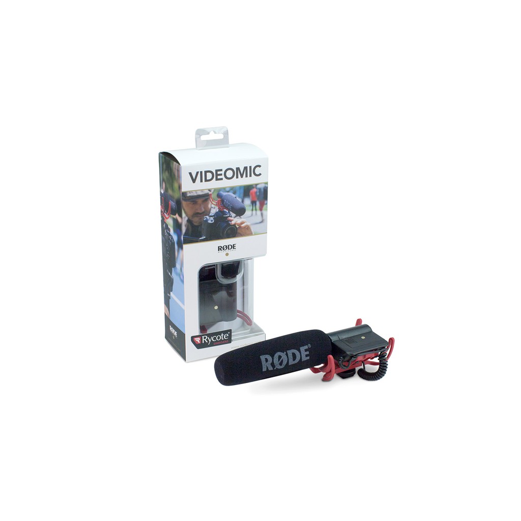 ไมค์ติดกล้อง RODE VIDEOMIC RYCOTE MICROPHONE