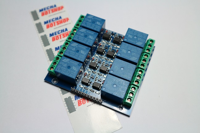 Relay 8-channel 10A