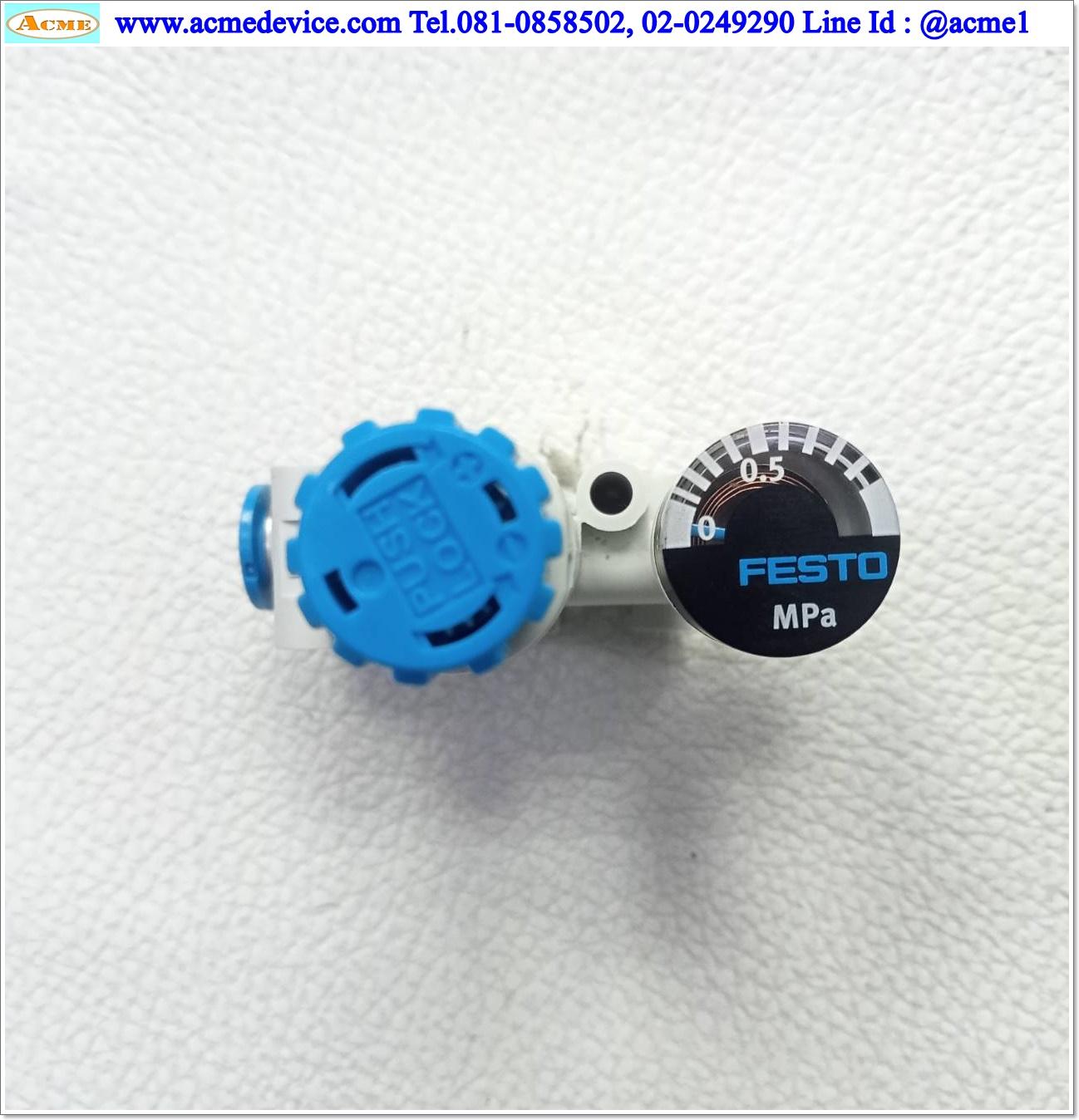 Regulator Festo รุ่น VRPA-CM, 6 mm, Pmax 1Mpa