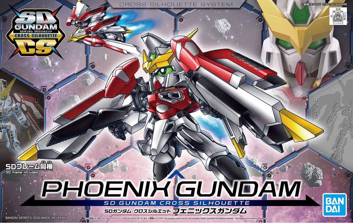 BANDAI SD GUNDAM CROSS SILHOUETTE PHOENIX GUNDAM โมเดล กันดั้ม กันพลา ร้านพีเอสทอยแลนด์