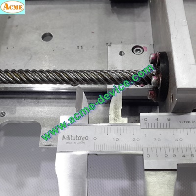 แกนสําเร็จรูป Reed Screw ??? รุ่น ???, ขนาด 200 mm. x 400 mm., Stroke 230, Pit 25 + Linear 15 mm. x 285 mm. (2)