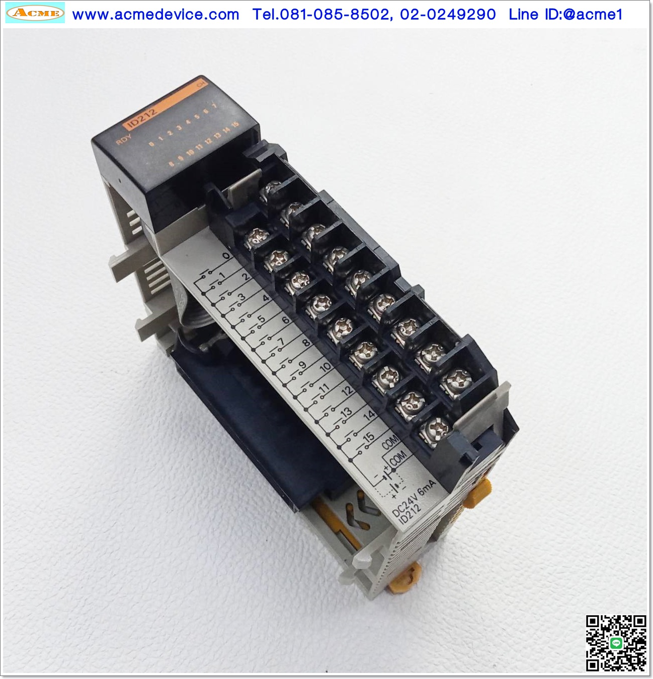 PLC OMRON รุ่น CQM1-ID212, Input Unit (สินค้ามือสอง)