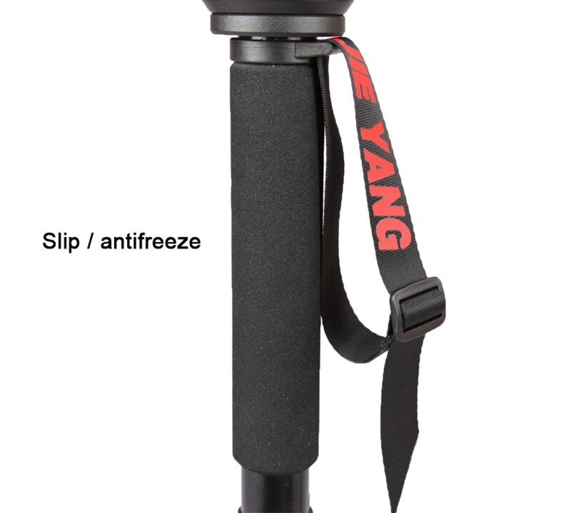 ขาตั้งโมโนพอด(ขาเดียว) JIEYANG JY0506 Monopod พร้อมหัวแพนวิดีโอ ความสูง 1.6 เมตร