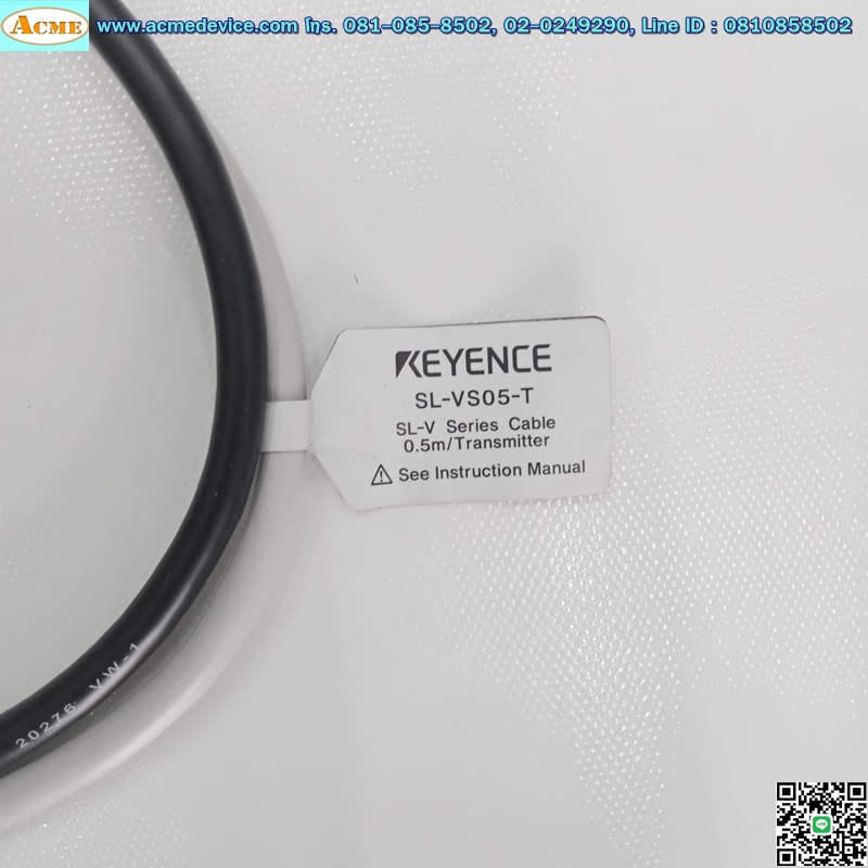 Cable Area Sensor keyence รุ่น SL-VS05-T + SL-VS05-R, 0.5 m. for SL-V series