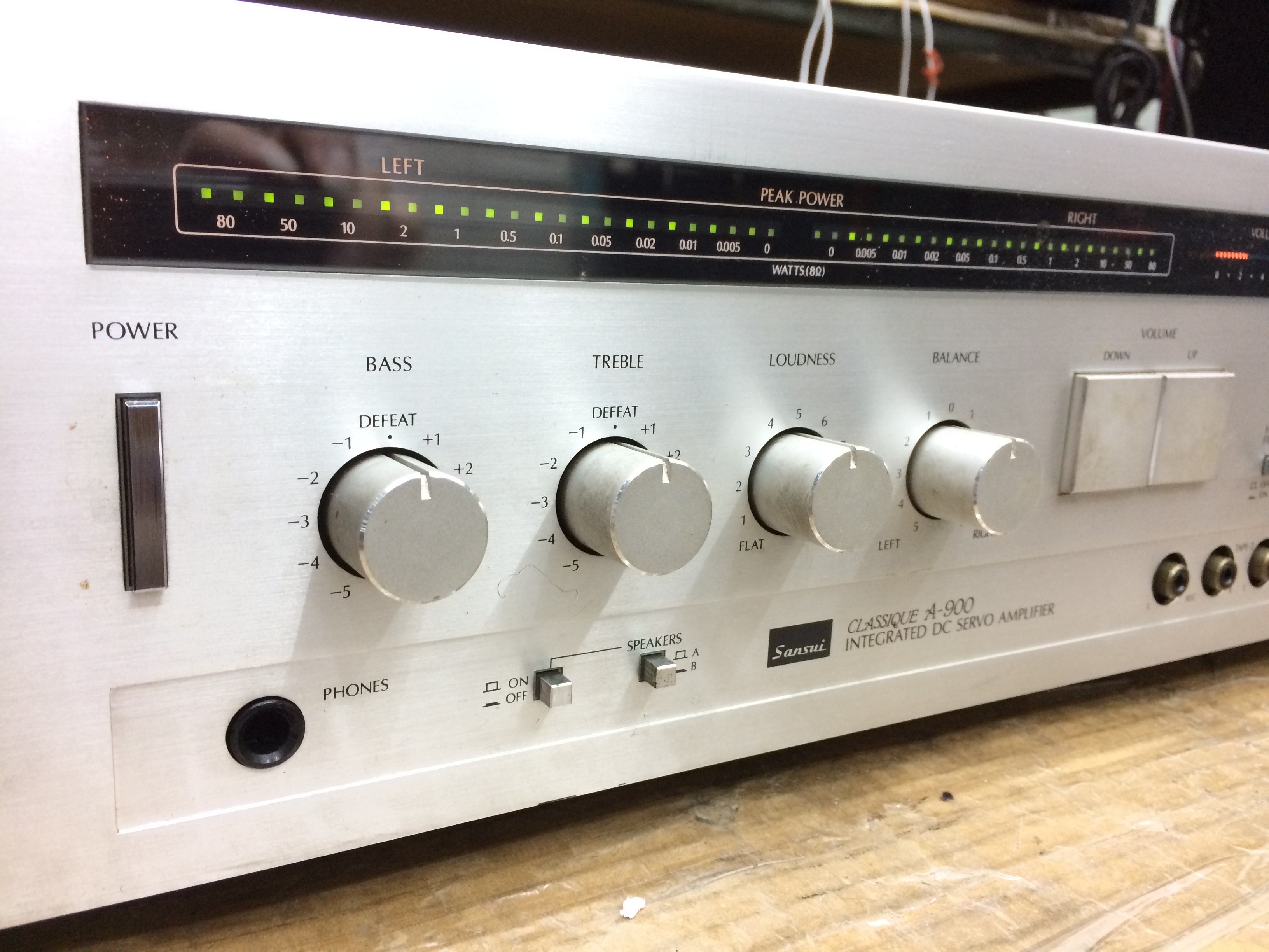 Sansui Classique A-900 Integrated DC Servo Stereo Amplifier (ไฟ110V)