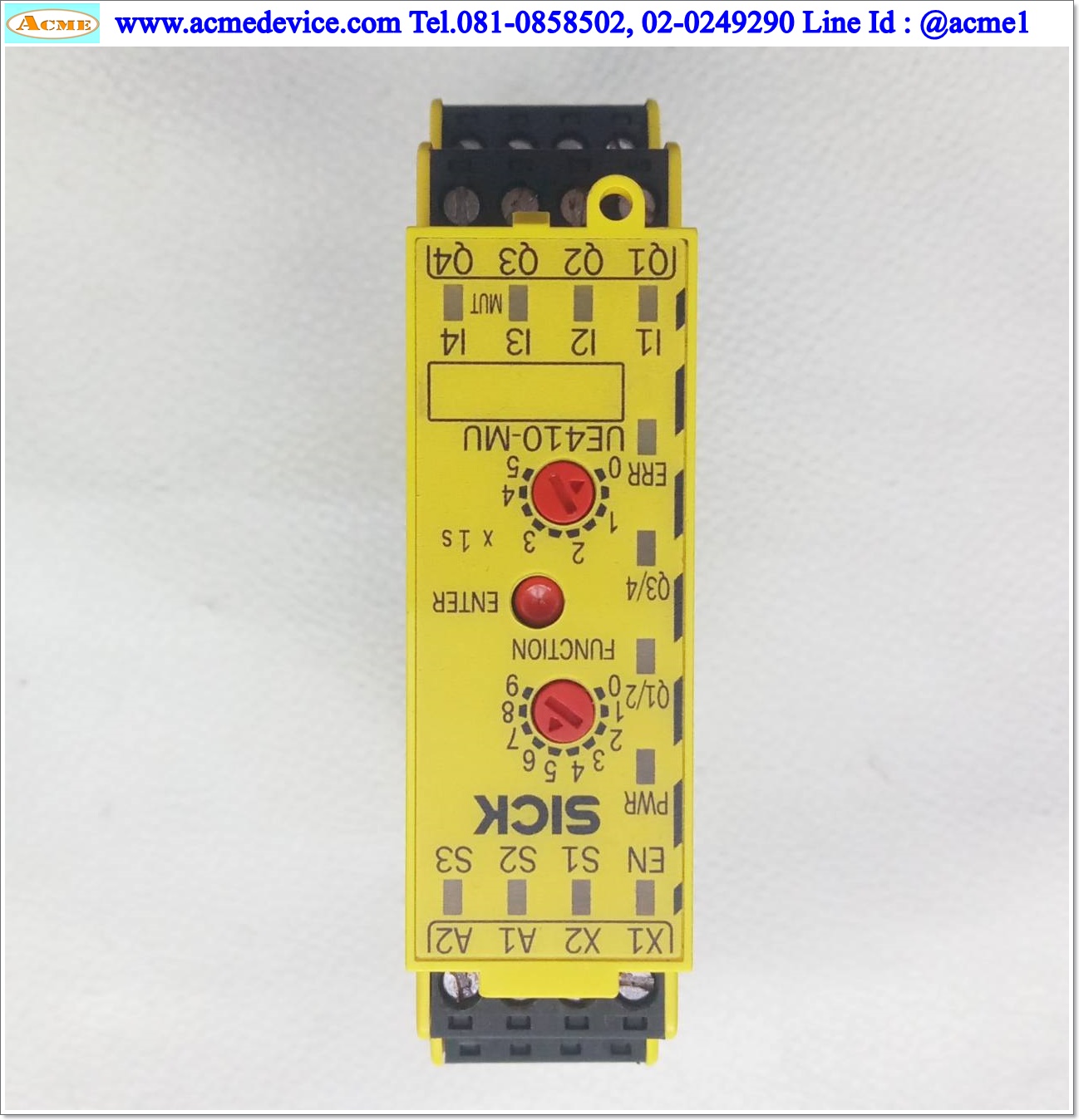 Safety Controller Sick รุ่น UE410-MU3T5, 3W, 24Vdc