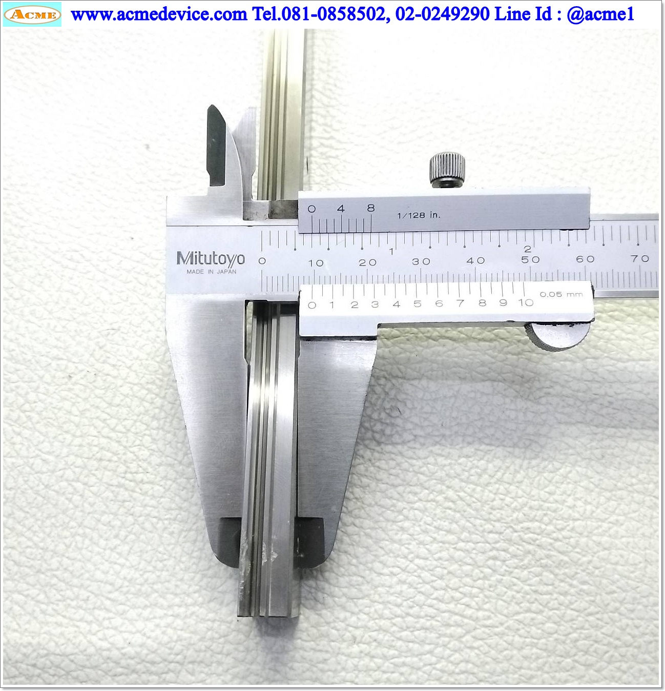 Linear Rail Rexroth รุ่น R045520431, N 7210, ขนาด 14 x 584 mm.