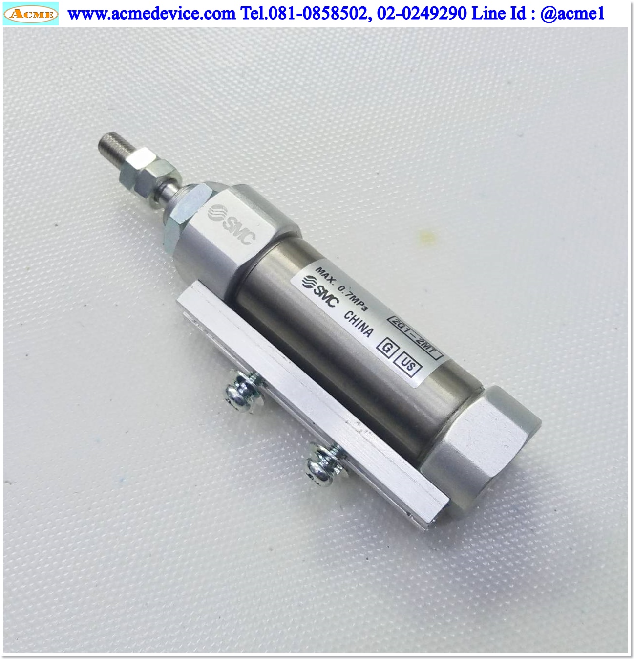 Air Cylinder SMC รุ่น CDJ2B16-15Z-A, Bore 16 mm., Stroke 15 mm.