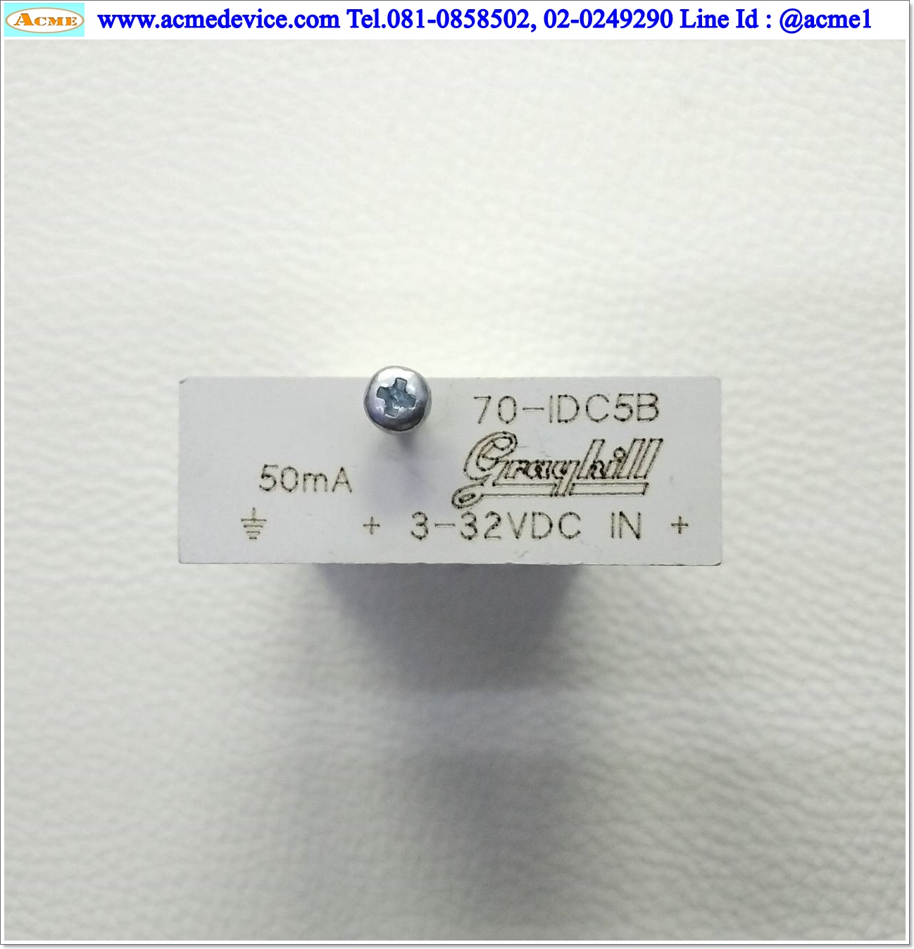 DC Input Module Grayhill รุ่น 70-IDC5B, 5Vdc Logic, 3-32Vdc, 50mA
