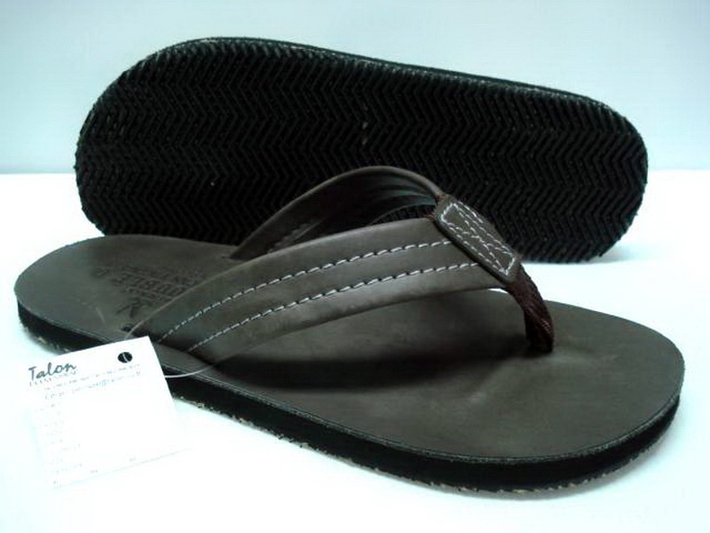 Leather sandals without backstrap (men)