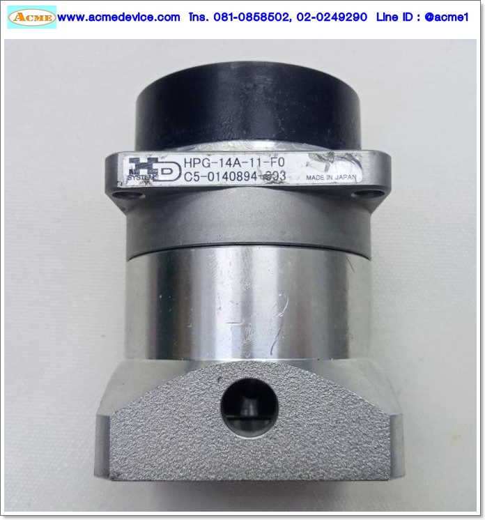 Gear Head Harmonic รุ่น HPG-14A-11-F0, Ratio 11:1, เพลาเข้า 6.25 mm