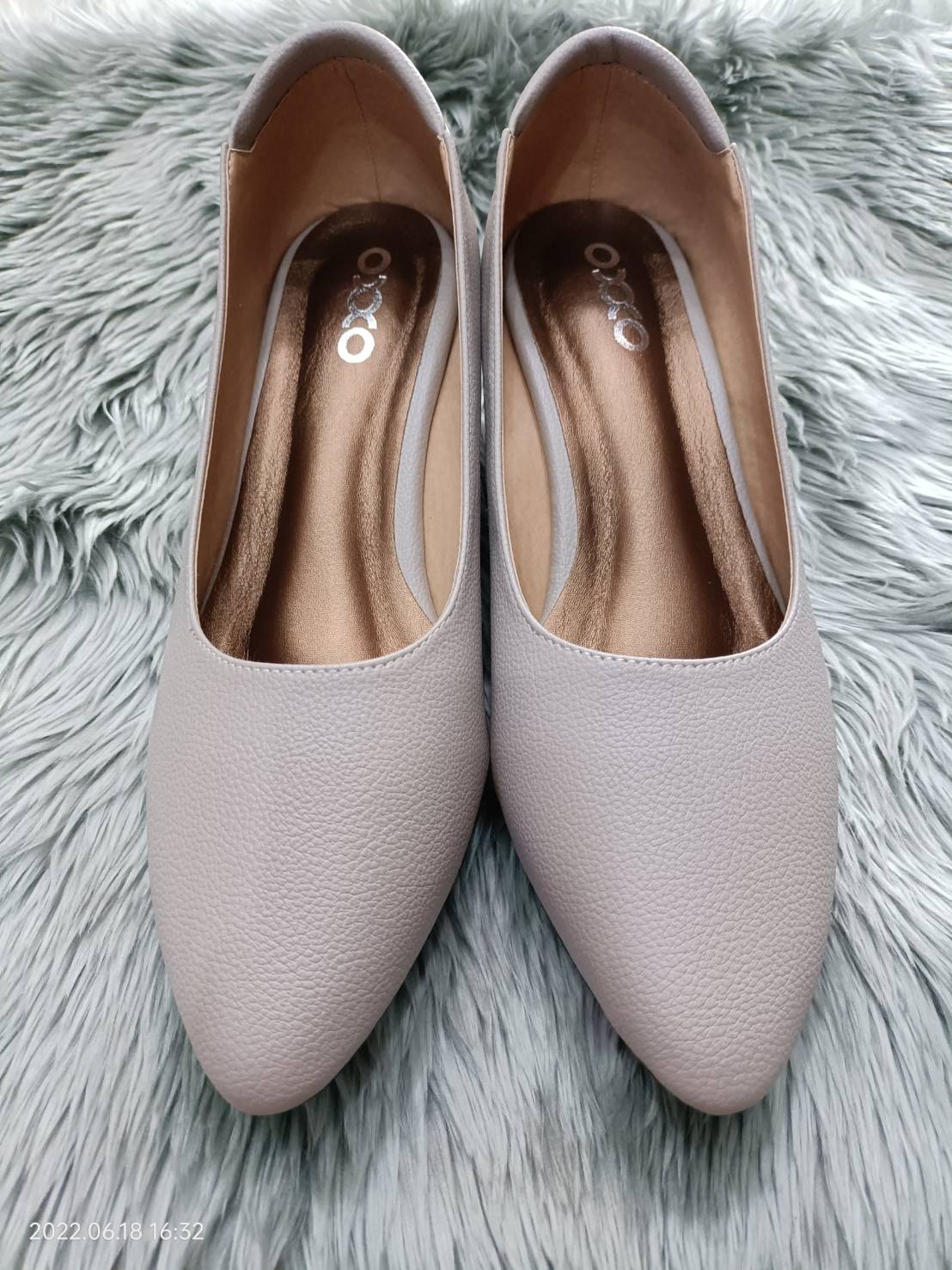 รองเท้าส้นเตี้ย 1 นิ้ว Size 36
