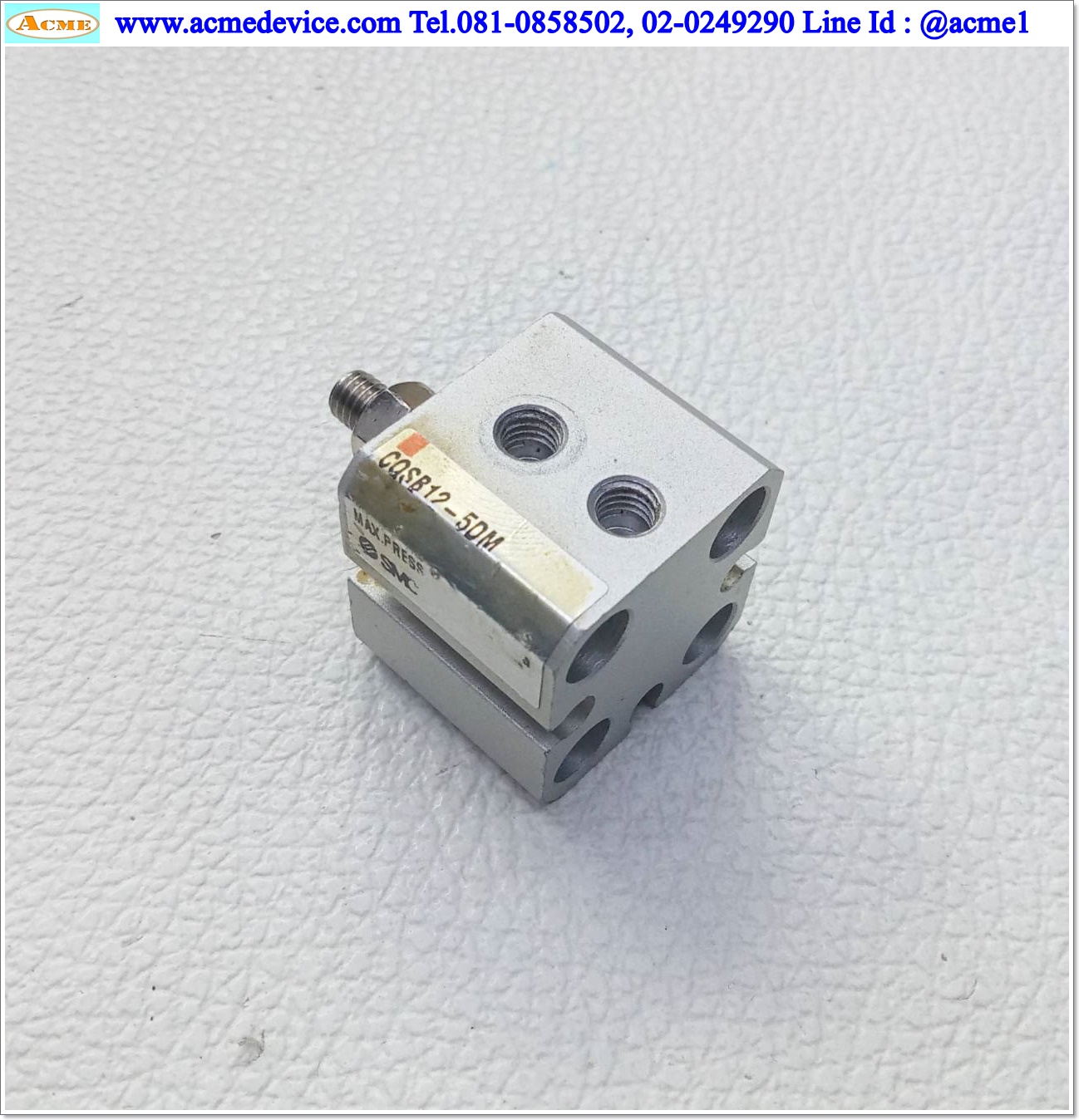 Air Cylinder SMC รุ่น CQSB12-5DM, Bore 12 mm., Stroke 5 mm.