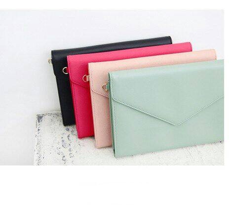 กระเป๋าใส่มือถือ iPad Tablet สีชมพูวินเทจ