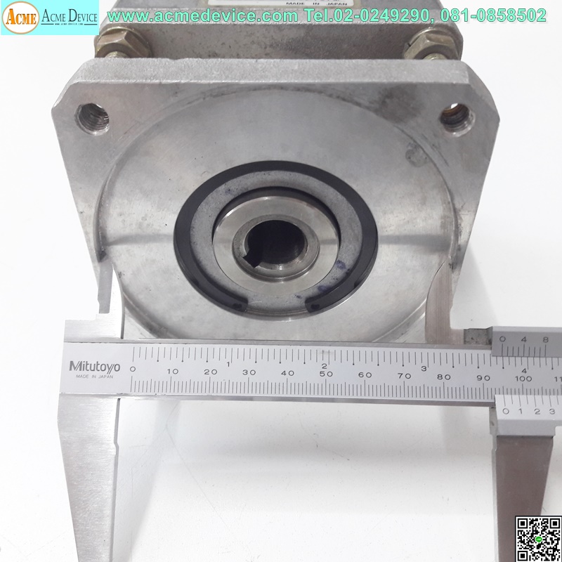 Gear Head SAKANISHISEIKI รุ่น VIG075-0090, Ratio 9:1, เข้า 16 mm, ออก 24mm, (for 750w lo)