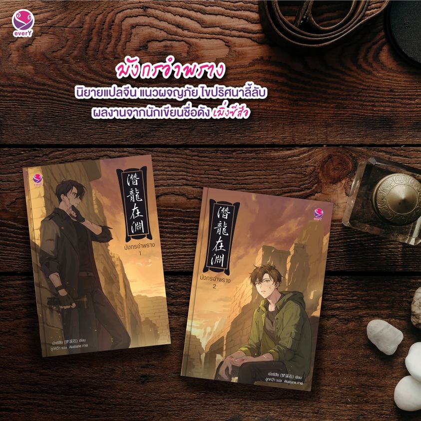 นิยาย Y เรื่อง มังกรอำพราง (เล่ม 1-2 จบ) : เมิ่งซีสือ : EverY