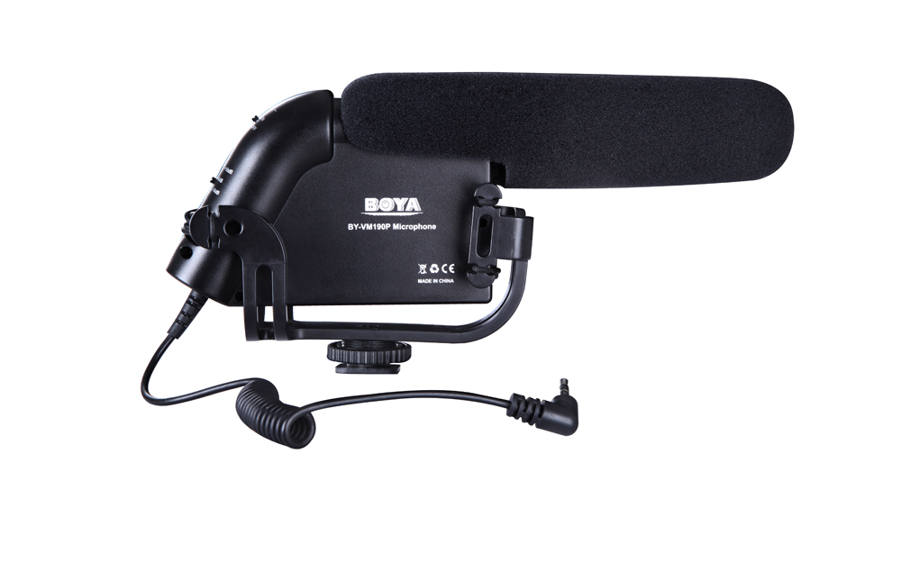 ไมโครโฟน BOYA BY-VM190P Pro Shotgun Microphone