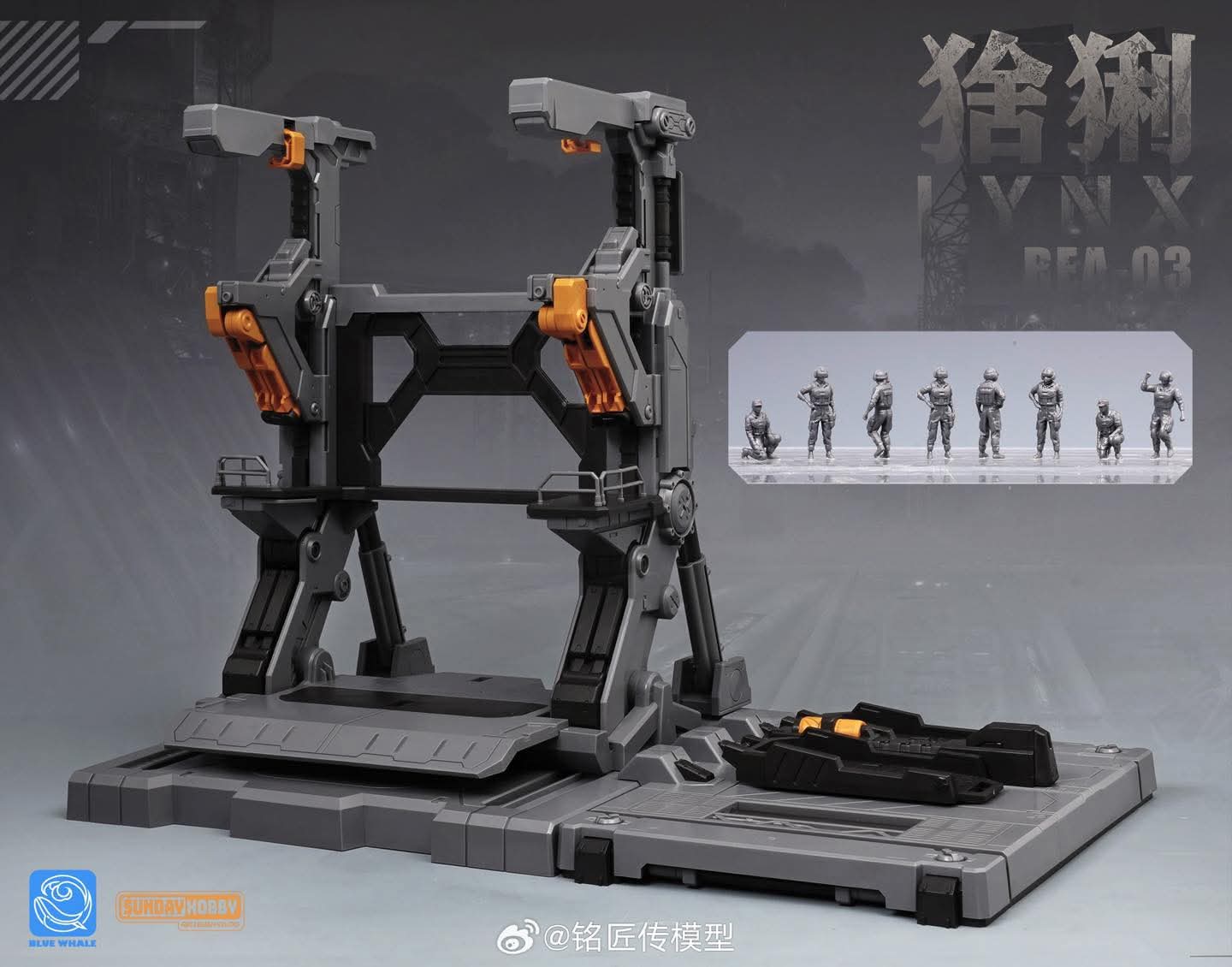 พรีออเดอร์ 1/100 LYNX แถมฟรี โรงซ่อม+Engineerx8+Pilotx1 สูง 21.5 cm.สินค้ามา ธ.ค.68 ค่าย Sunday Hobby Studio Made in China