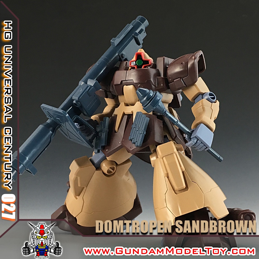 HGUC 1/144 MS-09F DOMTROPEN SAND BROWN ดอมโทรเพน แซนด์บราวน์