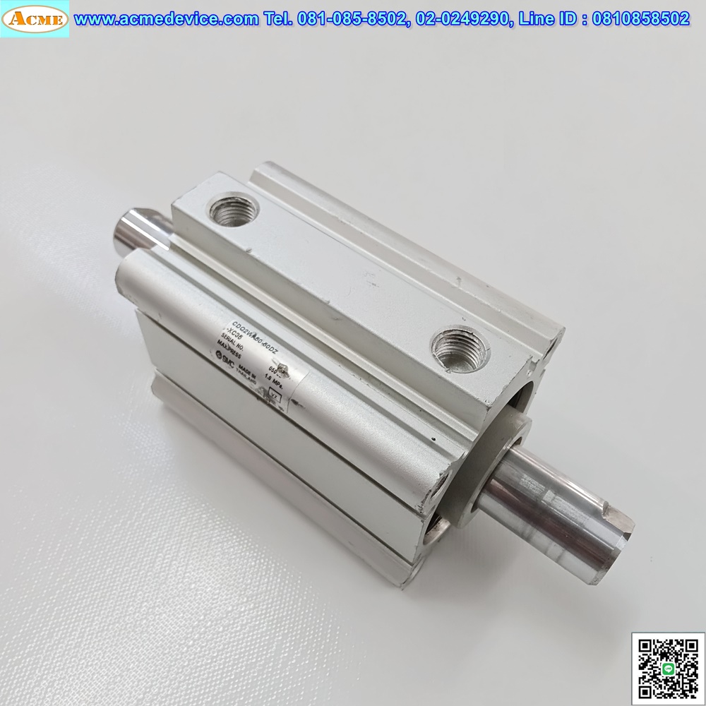 Air Cylinder SMC รุ่น CDQ2WA50-50DZ, Bore 50 mm., Stroke 50 mm.