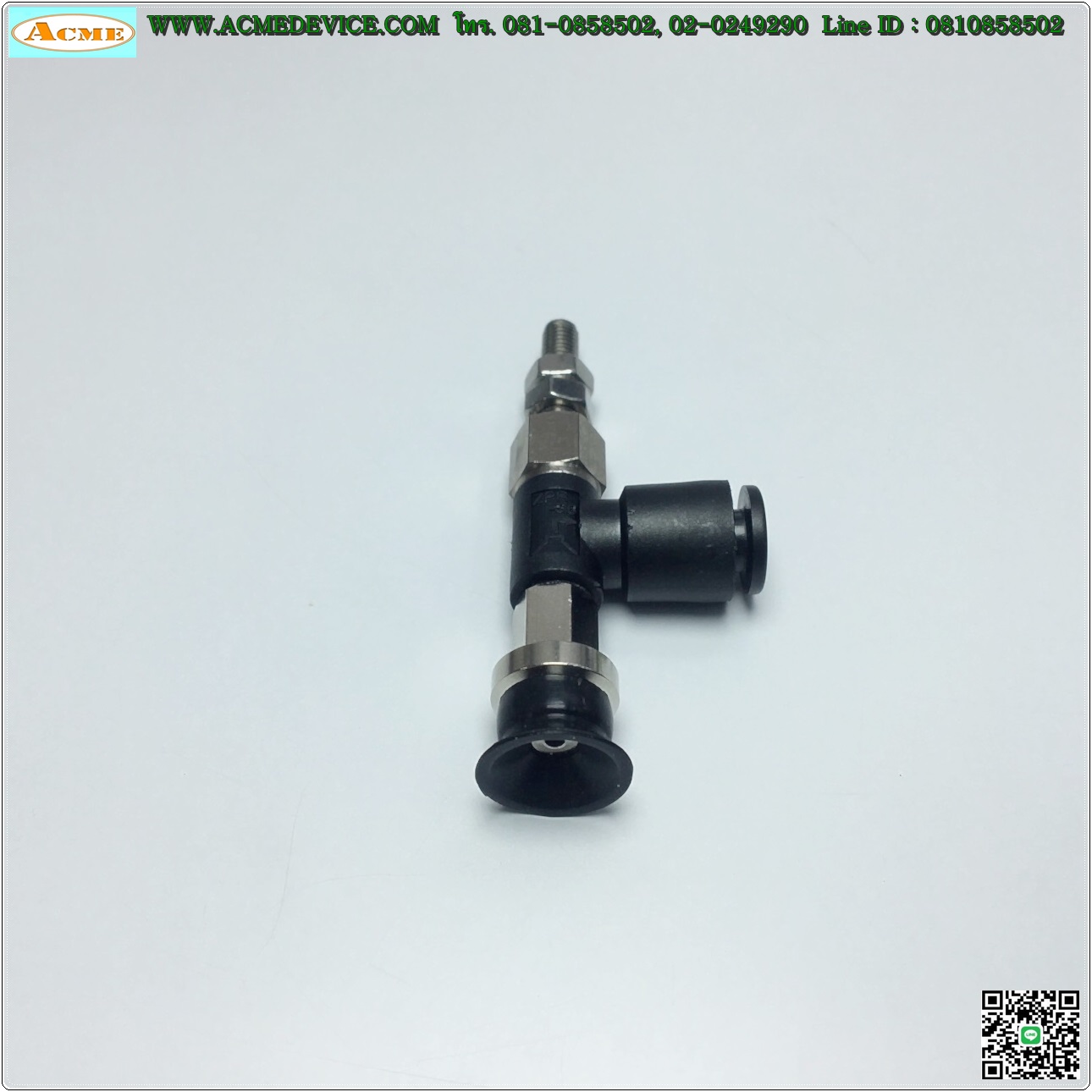 vacuum pad SMC รุ่น ZPR16UN-06-A5, Pad dia 16mm, Port size 6mm