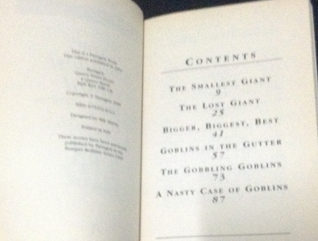 The smallest giant and other stories ราคา 110