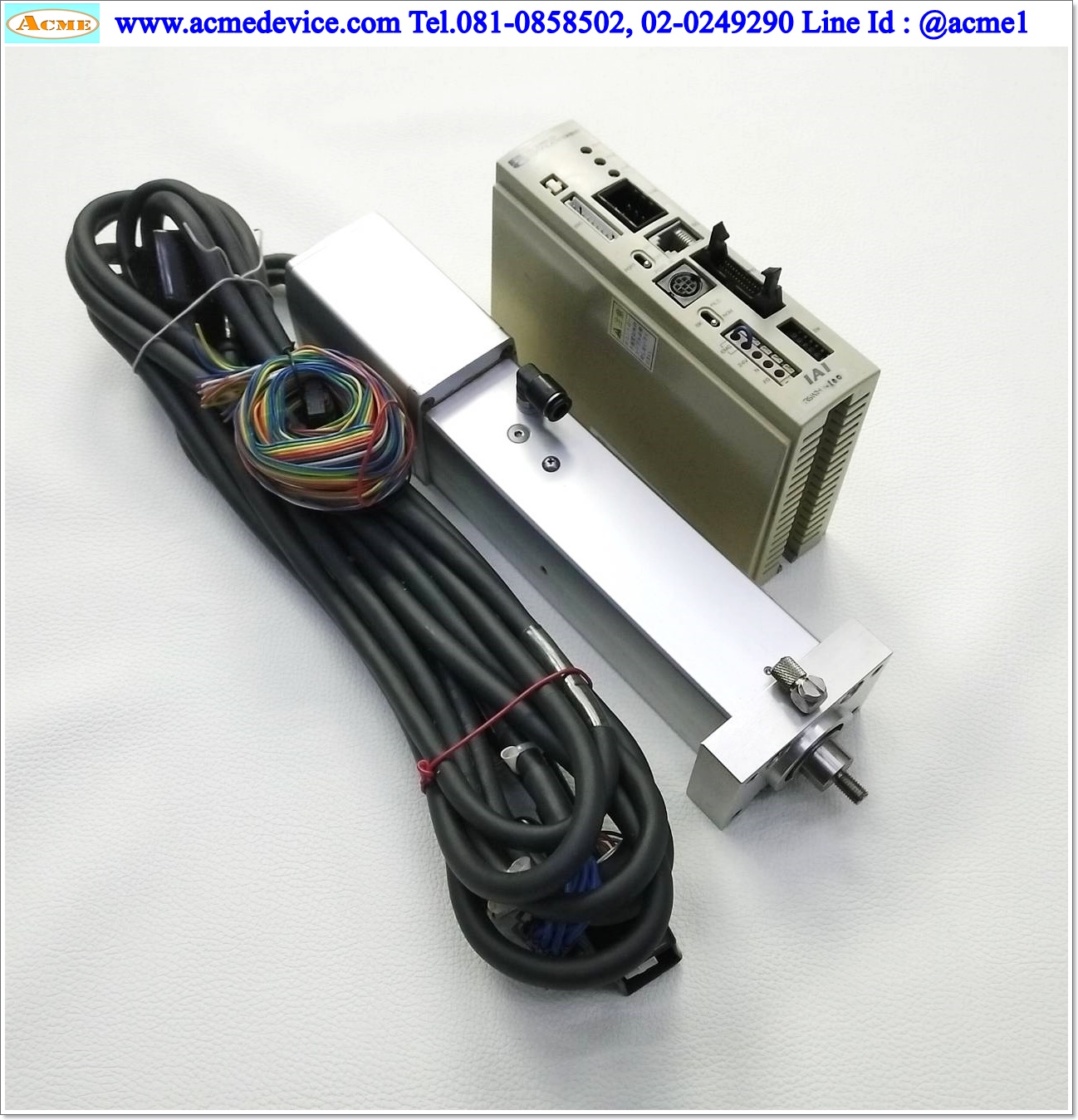 ACtuator IAI Drive รุ่น RCP-C-RSW-I & RCP-RSW-I-H-100-X025-G1-SU-SCB35-SP, Stroke 100 mm.