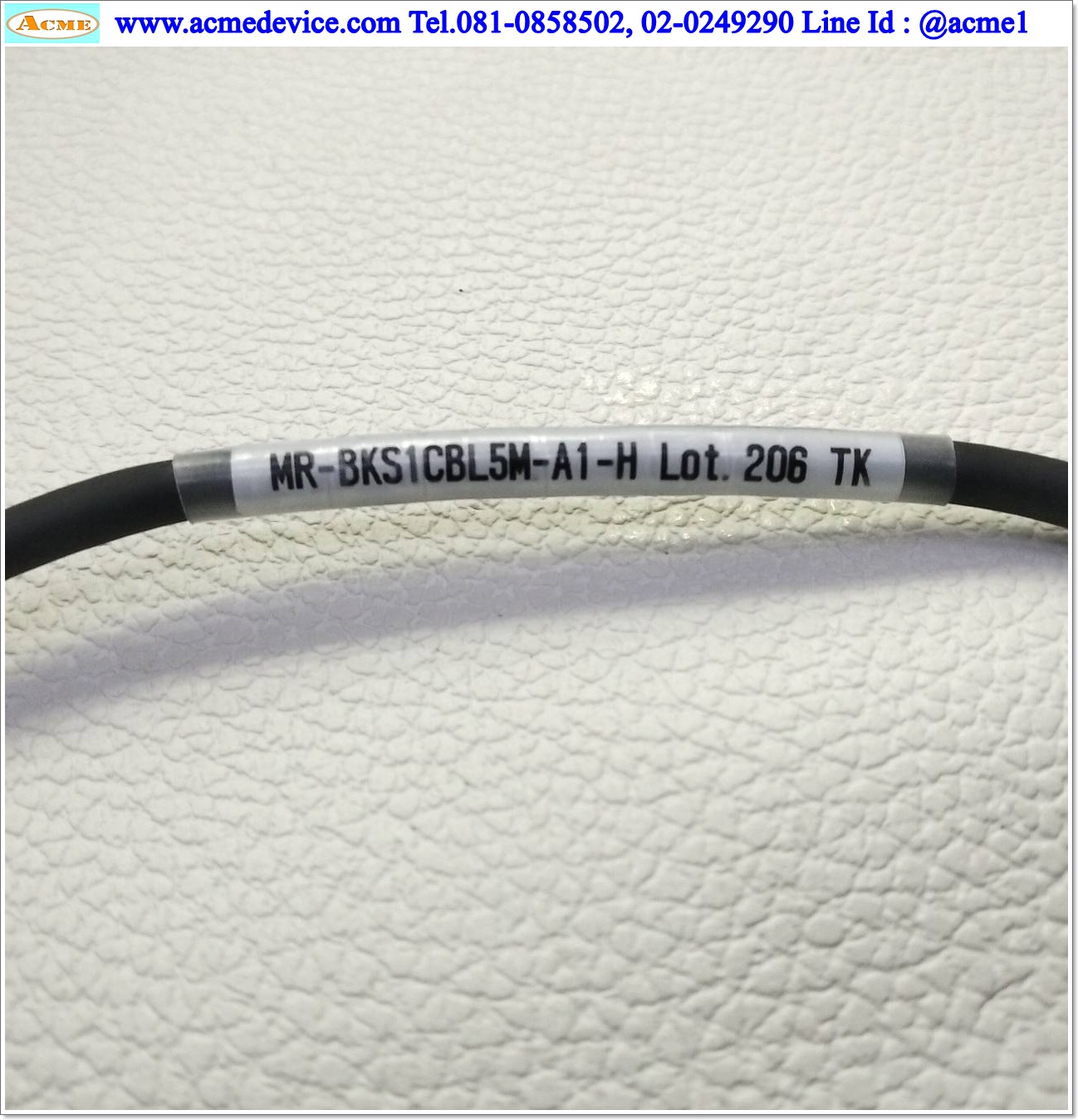 Servo Brake Cable Mitsubishi รุ่น MR-BKS1CBL5M-A1-H, 5M
