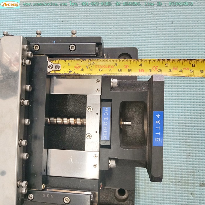 แกนสําเร็จรูป Ball Screw XY ??? รุ่น ???, ขนาด 280 mm x 430 mm, แกนโต 14 mm, Pit 8 mm, แกน X Stroke 105 mm, แกน Y Stroke 70 mm